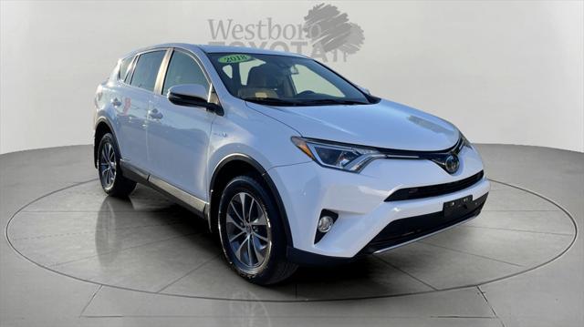 used 2018 Toyota RAV4 Hybrid car, priced at $18,000