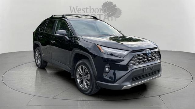 used 2022 Toyota RAV4 Hybrid car, priced at $30,000