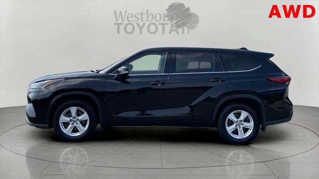 used 2021 Toyota Highlander car, priced at $25,000