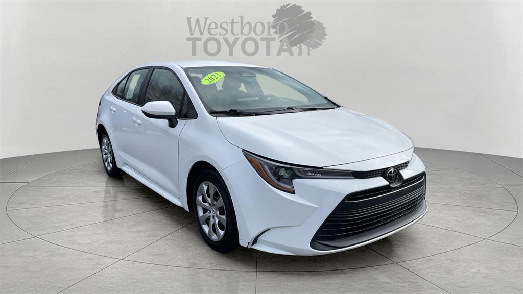used 2023 Toyota Corolla car, priced at $18,000