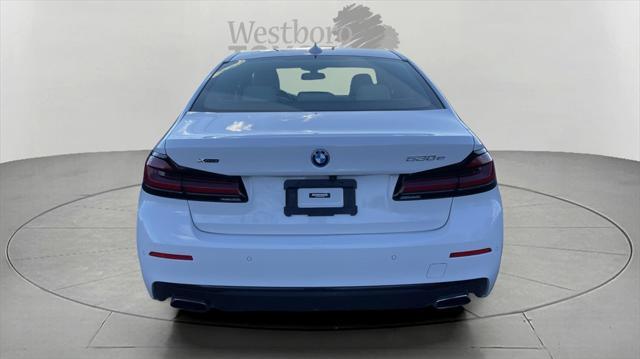 used 2023 BMW 530e car, priced at $35,000