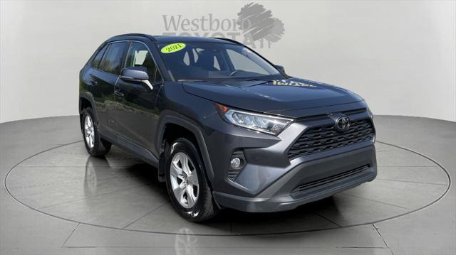 used 2021 Toyota RAV4 car, priced at $27,000