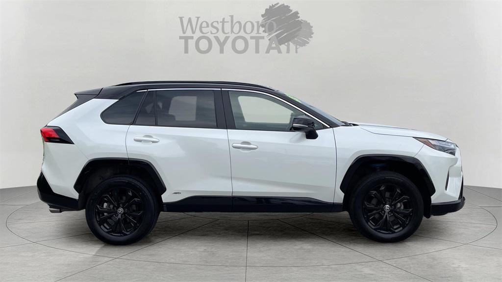 used 2022 Toyota RAV4 Hybrid car, priced at $35,000