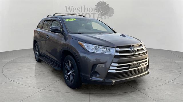 used 2017 Toyota Highlander car, priced at $19,000