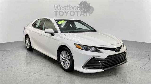 used 2021 Toyota Camry car, priced at $17,500