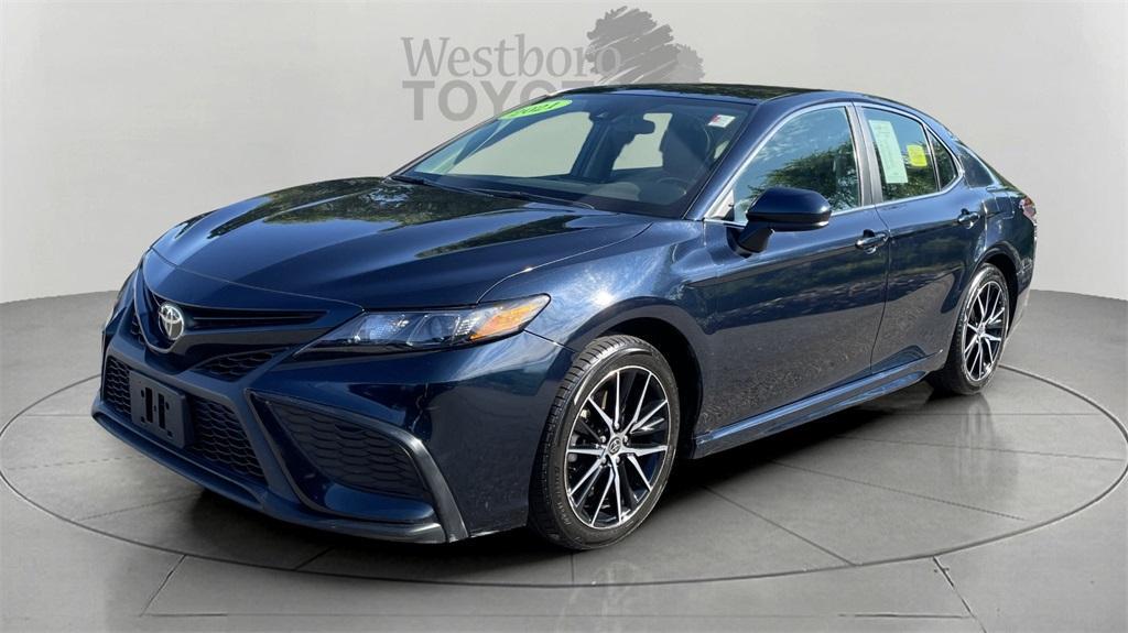 used 2021 Toyota Camry car, priced at $22,000