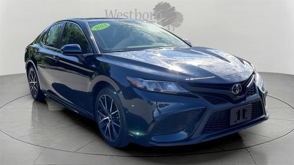 used 2021 Toyota Camry car, priced at $21,000