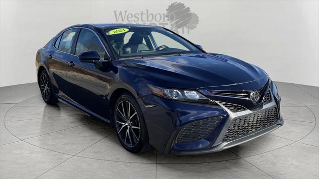 used 2021 Toyota Camry car, priced at $21,000