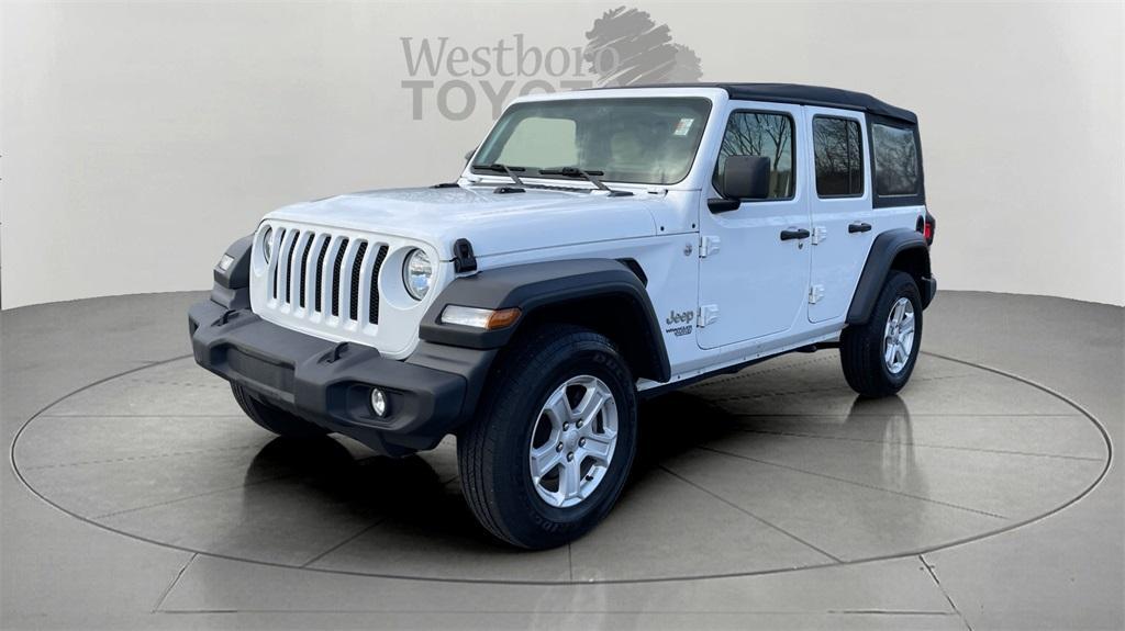 used 2021 Jeep Wrangler Unlimited car, priced at $27,000