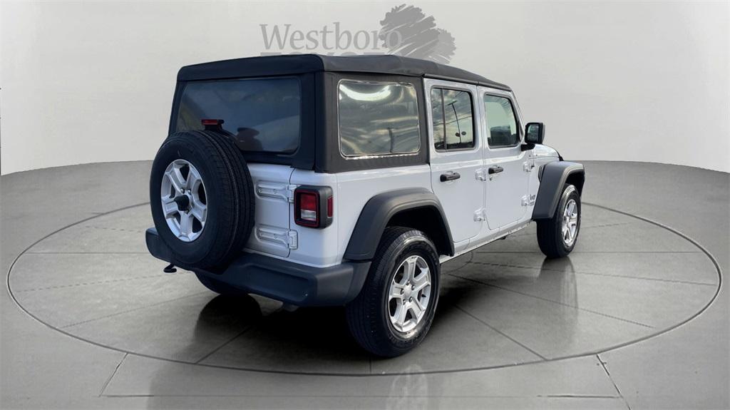 used 2021 Jeep Wrangler Unlimited car, priced at $27,000