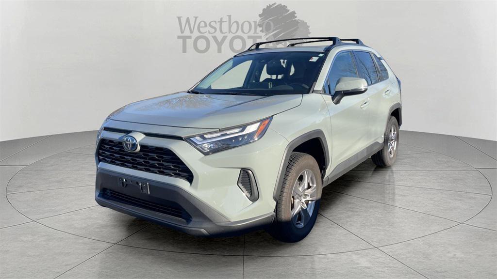used 2022 Toyota RAV4 Hybrid car, priced at $28,000