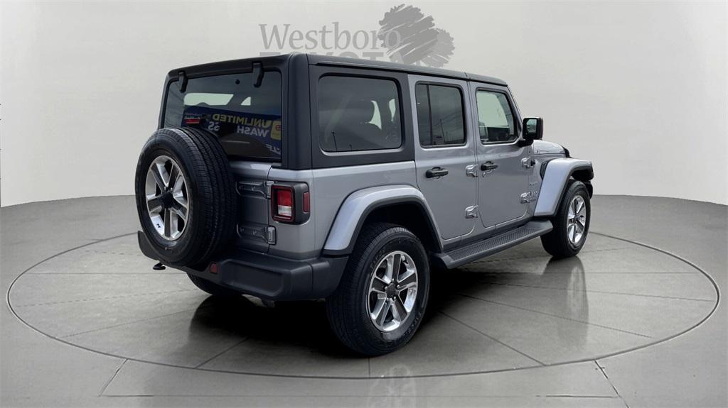 used 2021 Jeep Wrangler Unlimited car, priced at $28,000