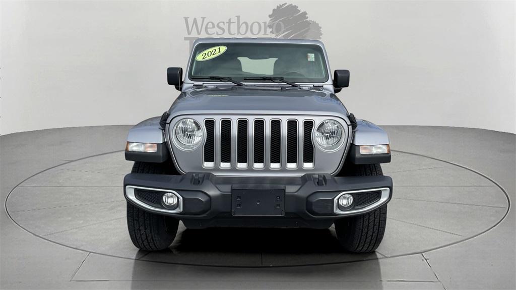 used 2021 Jeep Wrangler Unlimited car, priced at $28,000