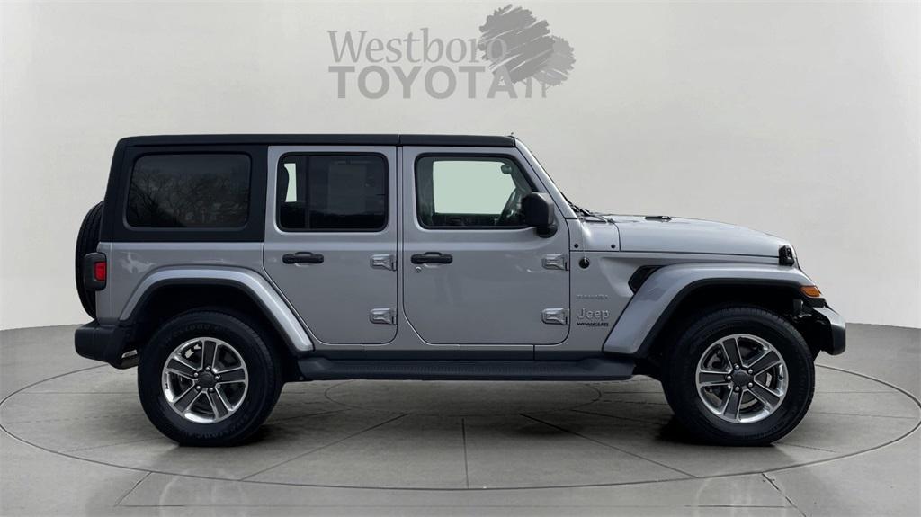 used 2021 Jeep Wrangler Unlimited car, priced at $28,000