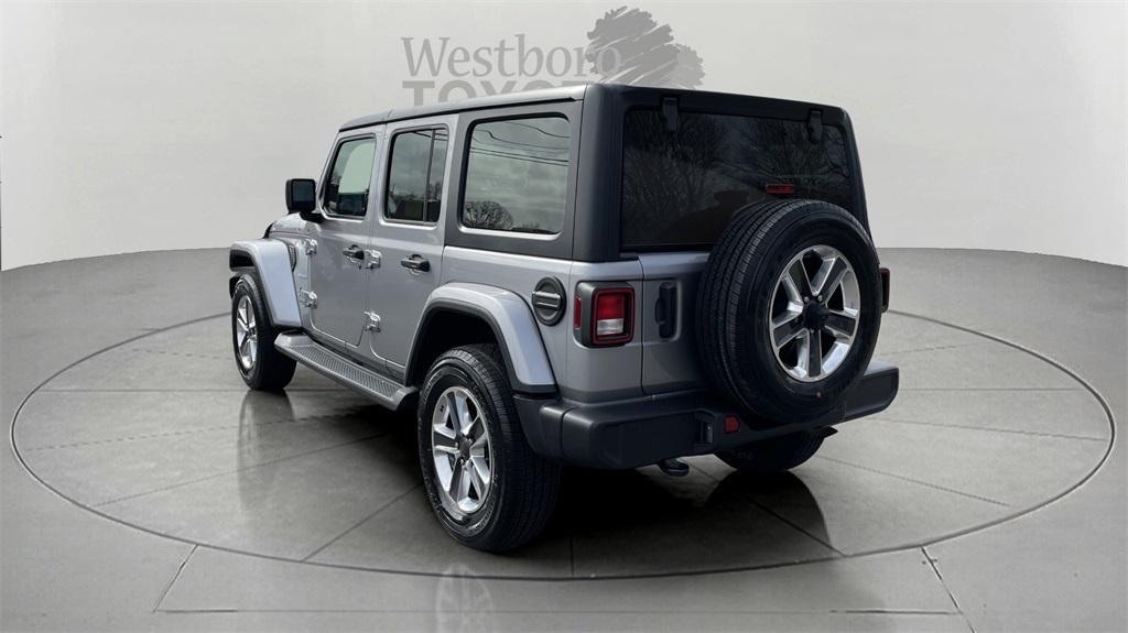 used 2021 Jeep Wrangler Unlimited car, priced at $28,000