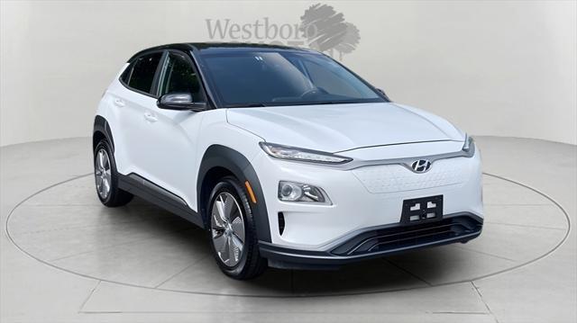 used 2021 Hyundai Kona EV car, priced at $23,000