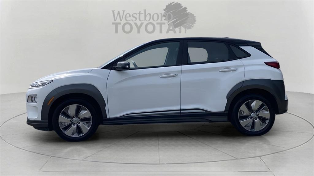 used 2021 Hyundai Kona EV car, priced at $22,000