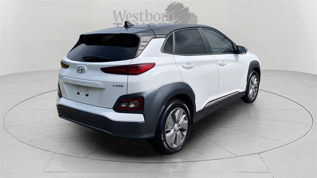 used 2021 Hyundai Kona EV car, priced at $22,000