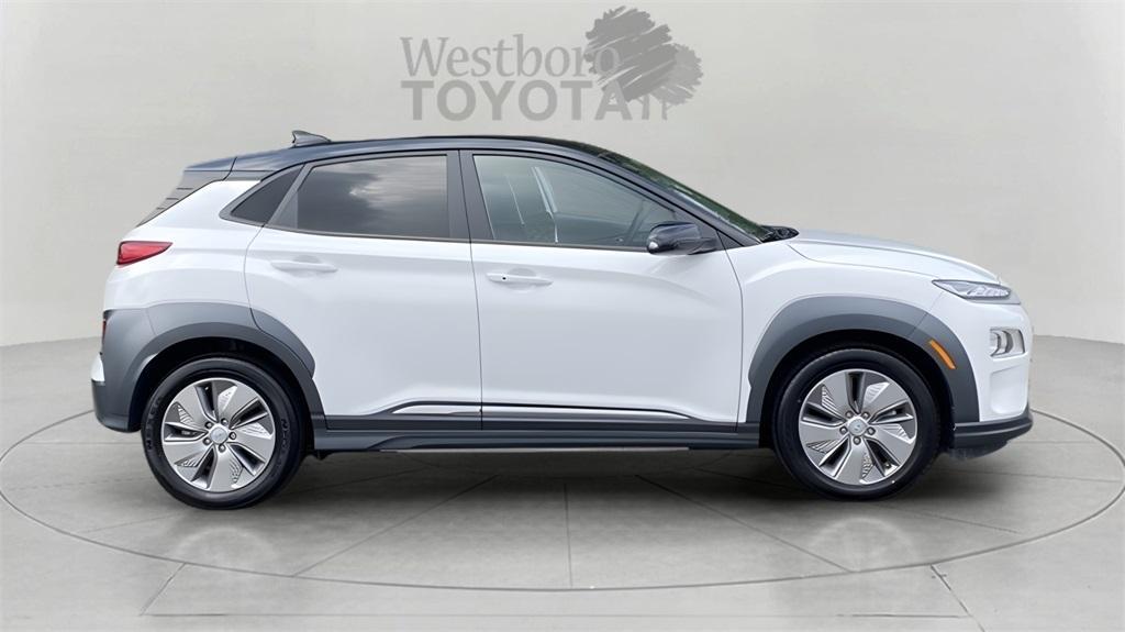 used 2021 Hyundai Kona EV car, priced at $22,000