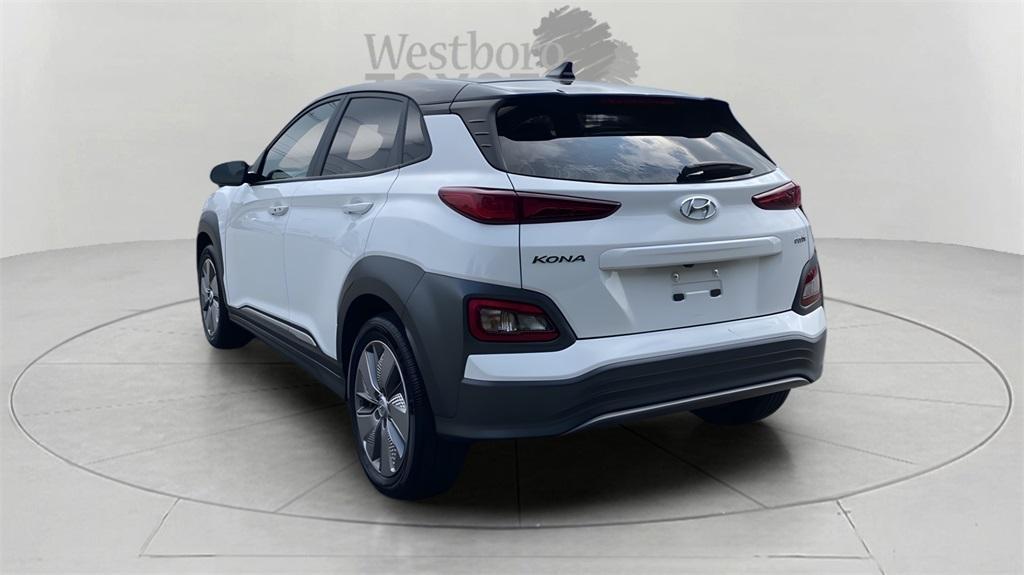 used 2021 Hyundai Kona EV car, priced at $22,000