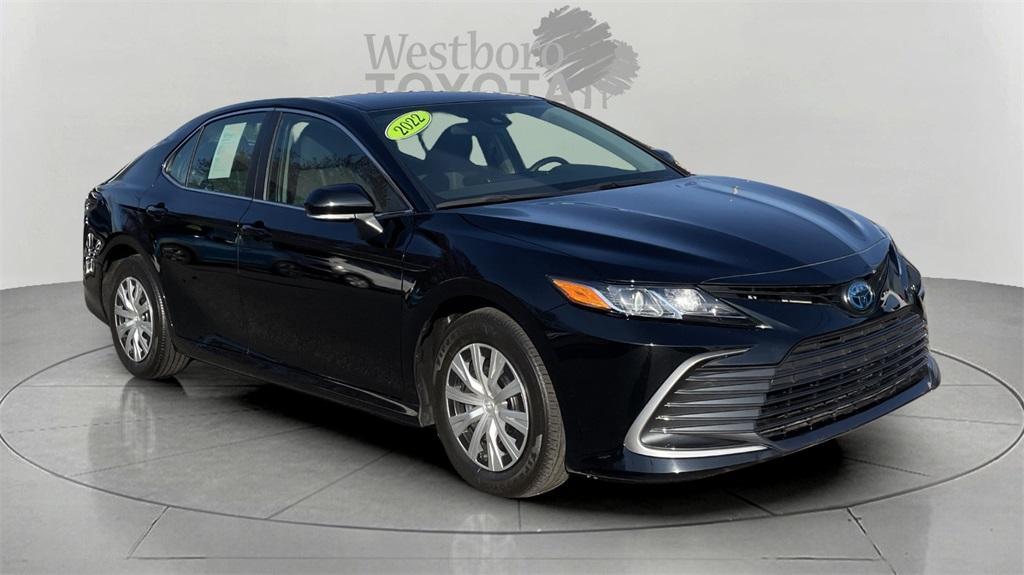 used 2022 Toyota Camry Hybrid car, priced at $28,000