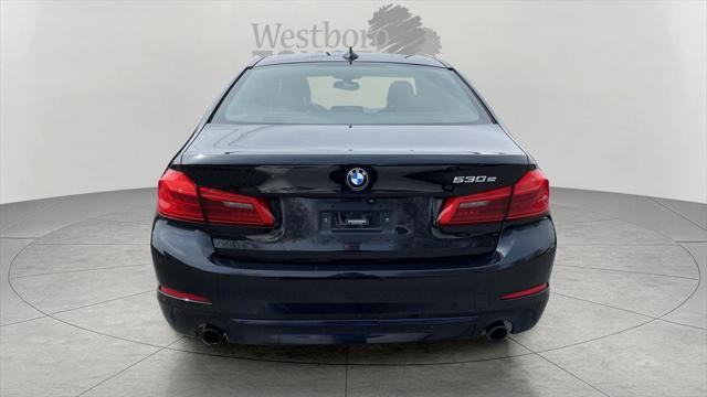 used 2019 BMW 530e car, priced at $20,000