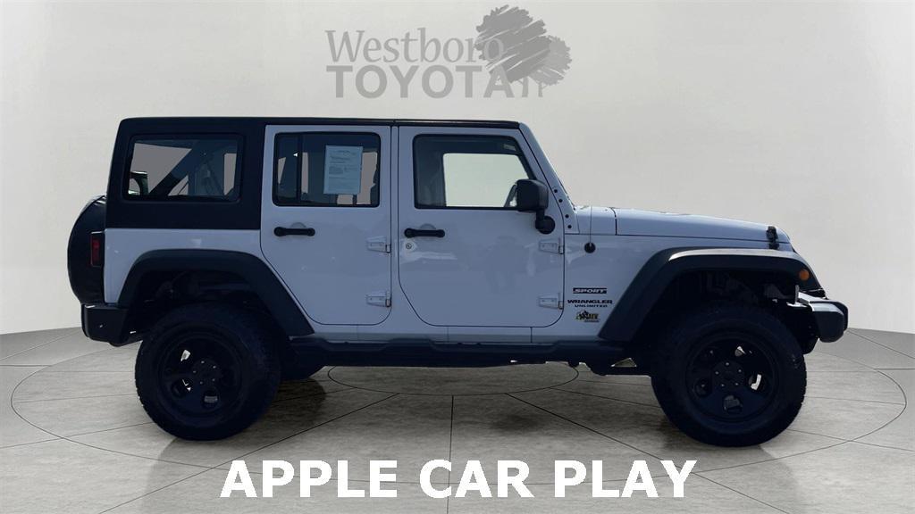 used 2017 Jeep Wrangler Unlimited car, priced at $18,900
