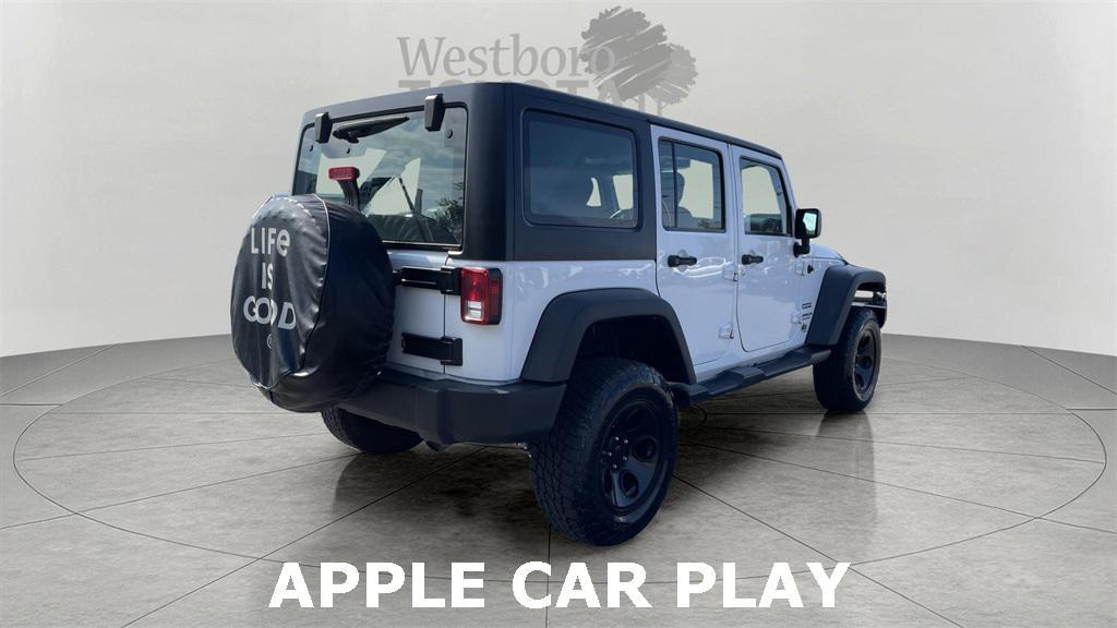 used 2017 Jeep Wrangler Unlimited car, priced at $18,900