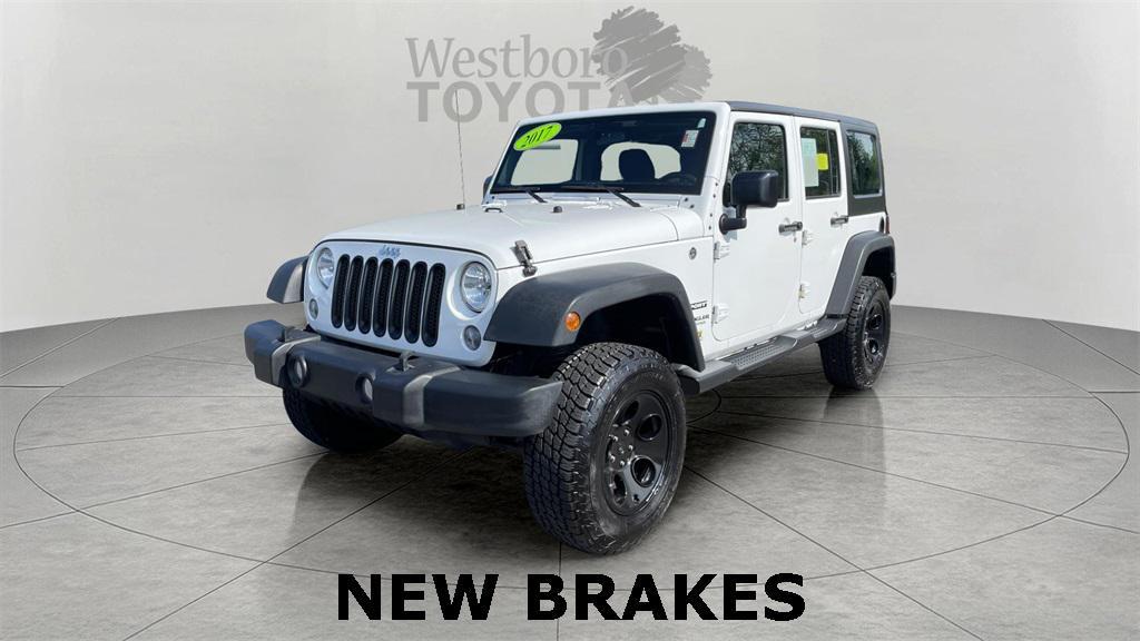 used 2017 Jeep Wrangler Unlimited car, priced at $18,900