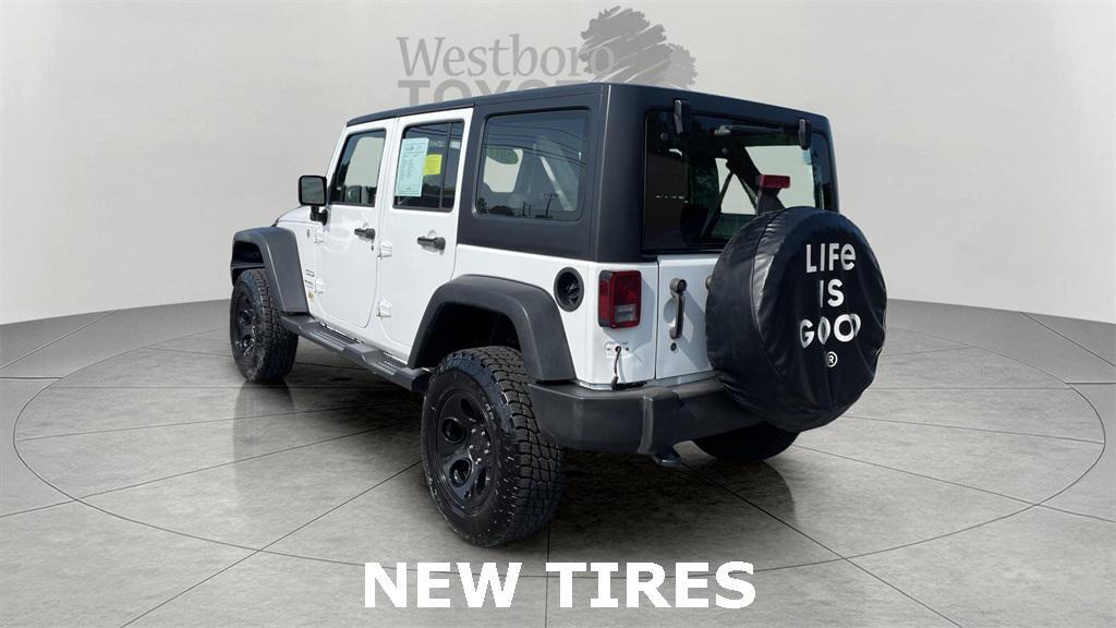used 2017 Jeep Wrangler Unlimited car, priced at $18,900