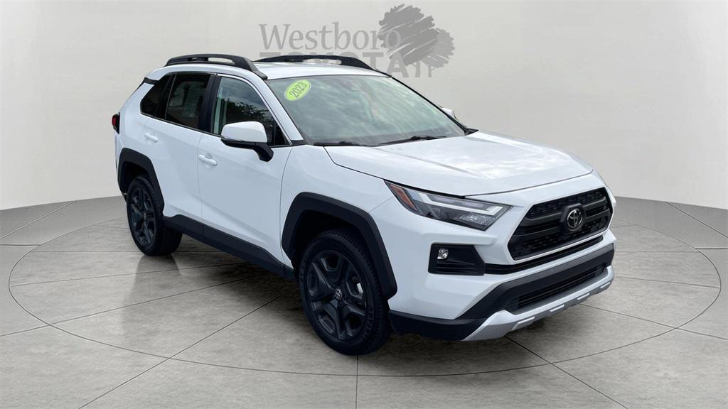 used 2023 Toyota RAV4 car, priced at $32,000