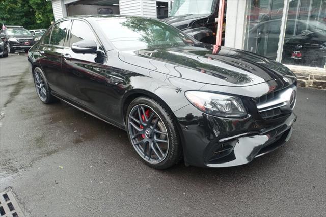 used 2018 Mercedes-Benz AMG E 63 car, priced at $39,888