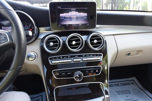 used 2018 Mercedes-Benz C-Class car, priced at $17,988