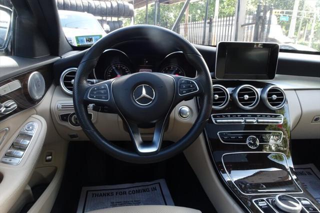 used 2018 Mercedes-Benz C-Class car, priced at $17,988