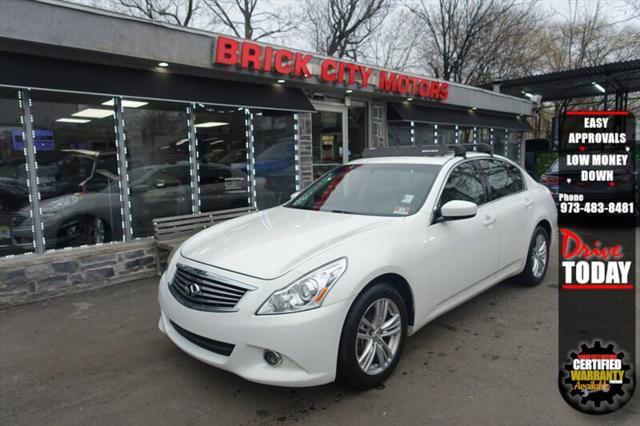 used 2013 INFINITI G37x car, priced at $8,995