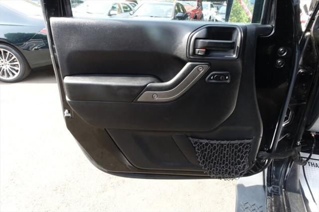 used 2016 Jeep Wrangler Unlimited car, priced at $10,488