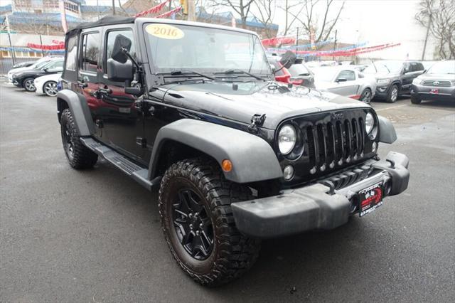 used 2016 Jeep Wrangler Unlimited car, priced at $16,988