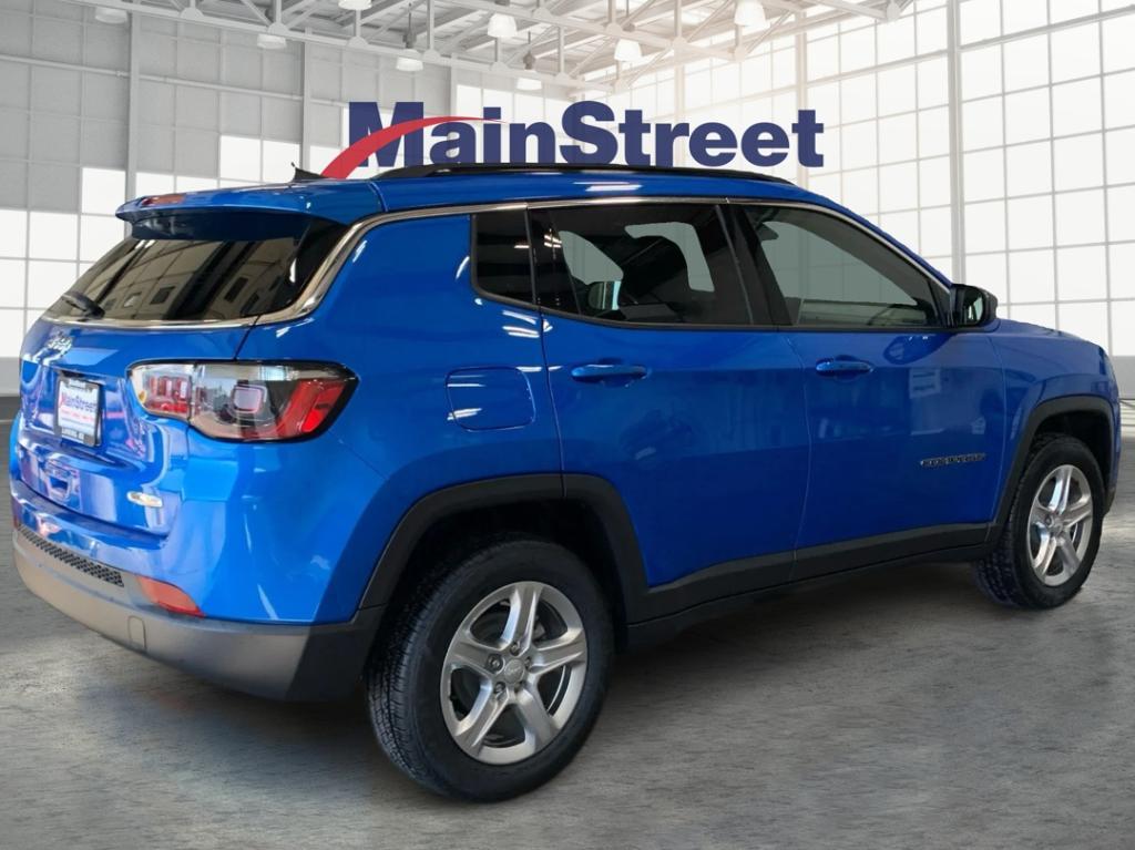used 2023 Jeep Compass car, priced at $21,218