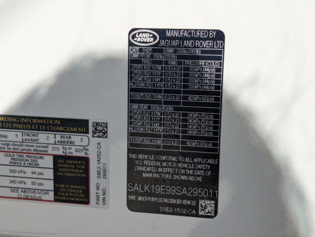new 2025 Land Rover Range Rover car, priced at $173,340