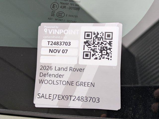 new 2026 Land Rover Defender car, priced at $71,531