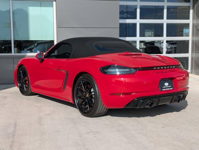 used 2025 Porsche 718 Boxster car, priced at $118,899