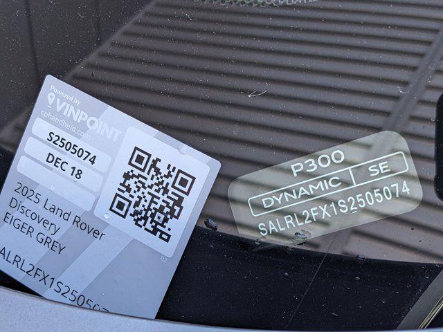 new 2025 Land Rover Discovery car, priced at $75,328