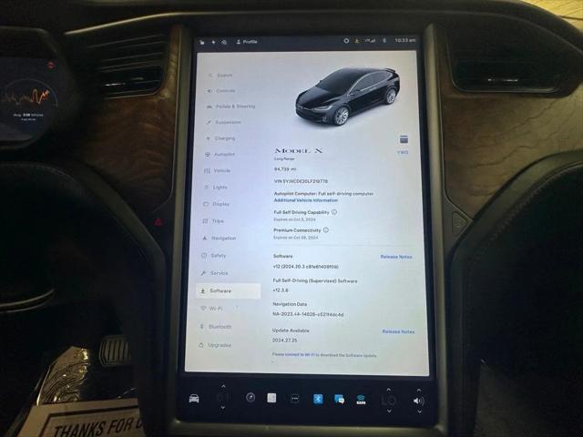 used 2020 Tesla Model X car, priced at $34,980