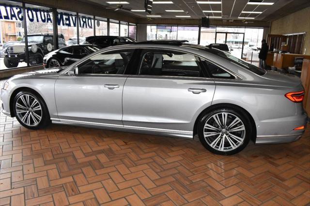 used 2020 Audi A8 car, priced at $54,980