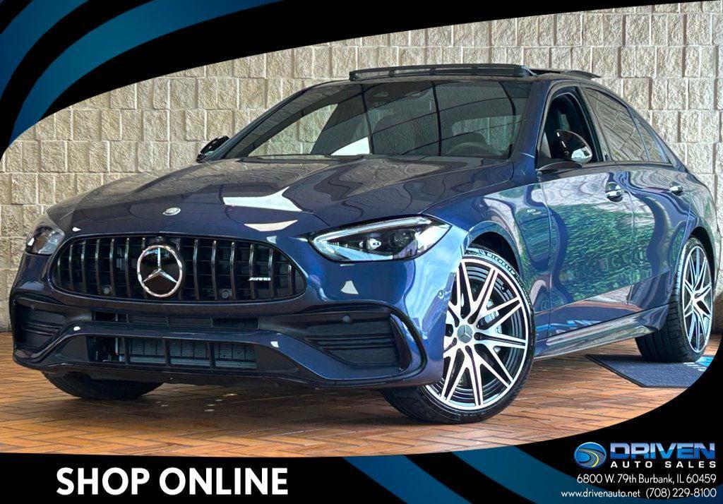 used 2024 Mercedes-Benz AMG C 43 car, priced at $51,780