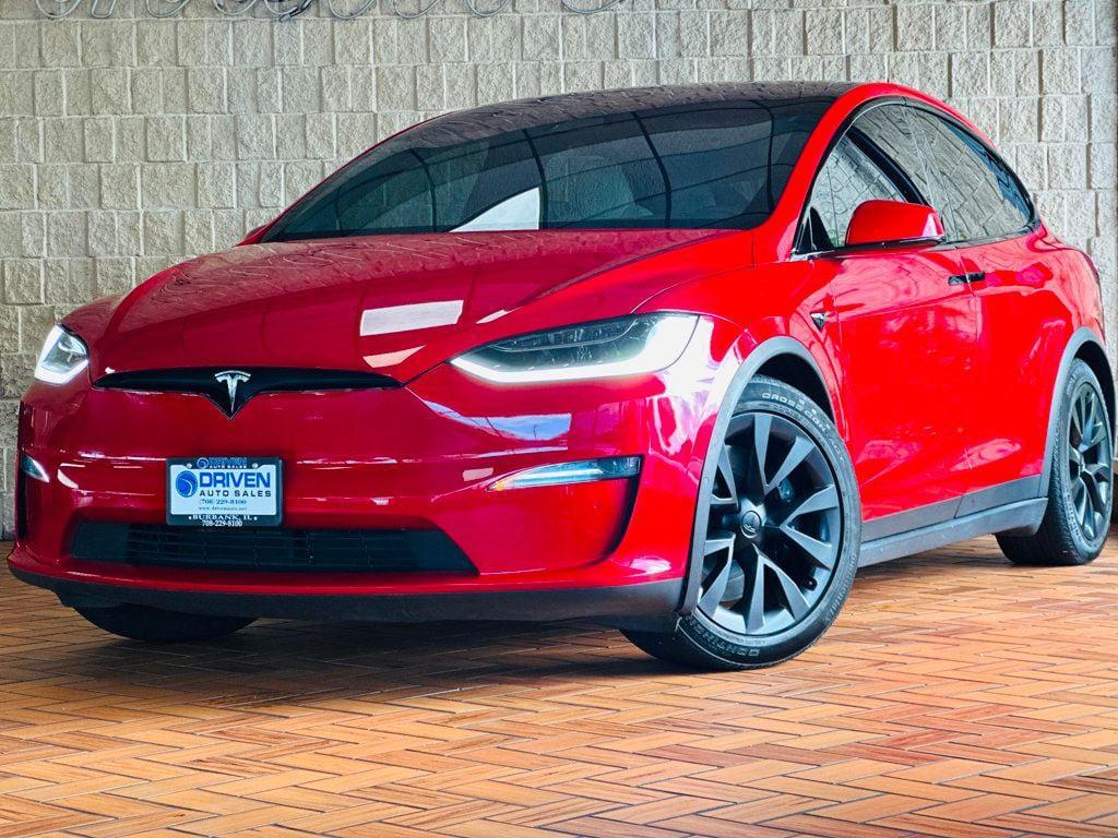 used 2022 Tesla Model X car, priced at $47,980
