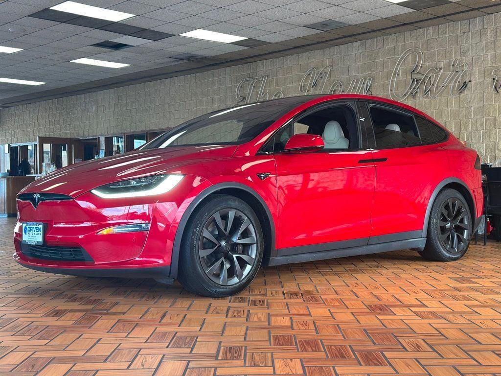 used 2022 Tesla Model X car, priced at $47,980