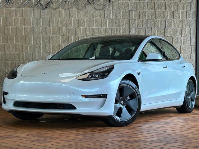 used 2021 Tesla Model 3 car, priced at $20,980