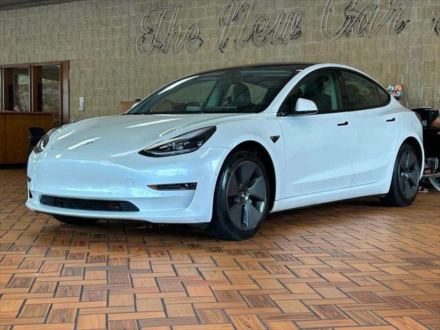 used 2021 Tesla Model 3 car, priced at $20,980
