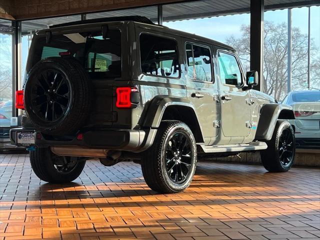 used 2022 Jeep Wrangler Unlimited 4xe car, priced at $31,980